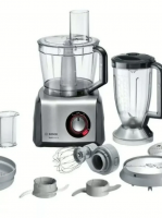 Кухонный комбайн Bosch MC812M844, черный/серебристый