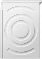Сушильная машина Bosch WQG2450BSN, с тепловым насосом, белый/черный