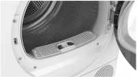 Сушильная машина Bosch WQG2450BSN, с тепловым насосом, белый/черный