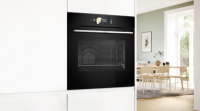 Духовой шкаф электрический Bosch HBG778NB1, пиролиз, термощуп, черный