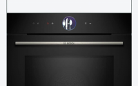 Духовой шкаф электрический с СВЧ Bosch HMG7361B1, черный (Германия)