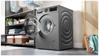 Стиральная машина Bosch WGG244RFSN, i‑Dos, инвертор, серый/черный