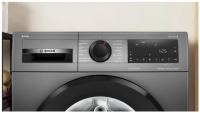 Стиральная машина Bosch WGG244RFSN, i‑Dos, инвертор, серый/черный