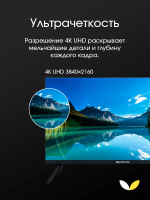 Телевизор TopDevice TDTV50ES13U, черный