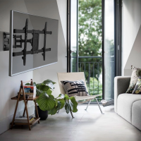 Кронштейн для телевизора Kromax CORBEL-10, титан 22"-75"