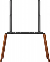 Подставка для телевизора Cactus CS-ST3646BKWN, черный/орех 49"-75"