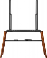 Подставка для телевизора Cactus CS-ST3647BKWN, черный/орех 49"-75"