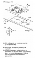 Варочная поверхность газовая Bosch POH6B6K30, черный/закаленное стекло