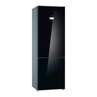 Холодильник Bosch KGN49LB30U, No Frost, VitaFresh Plus, черный/стекло