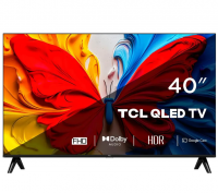 Телевизор QLED TCL 40S5K, Google TV, черный