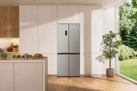 Холодильник Gorenje NRM819E61X, No Frost, Side by Side, серый