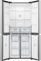 Холодильник Gorenje NRM819E61X, No Frost, Side by Side, серый
