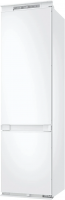 Холодильник встраиваемый Samsung BRB70F30AES0EO, No Frost, двухкамерный, белый