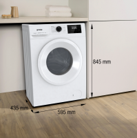 Стиральная машина Gorenje W5NGPI72SBS/C, 7кг, белый