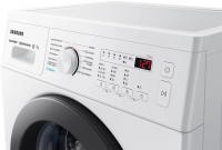 Стиральная машина Samsung WW70AG4S21VELD, 7кг, белый