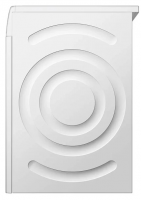 Сушильная машина Bosch WQK25200ME, с тепловым насосом, белый/черный