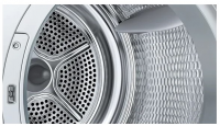 Сушильная машина Bosch WQK25200ME, с тепловым насосом, белый/черный