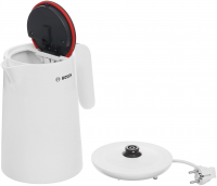 Чайник электрический Bosch TWK2M161, белый/пластик