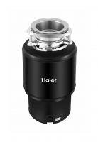 Измельчитель пищевых отходов Haier HDM-1370B, защита от перегрузки, мощность 700 Вт