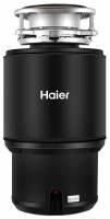 Измельчитель пищевых отходов Haier HDM-1375B, черный