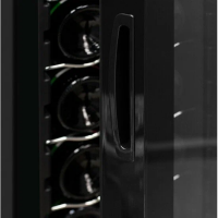 Винный шкаф Meyvel MV16-CBD1, компрессорный, черный