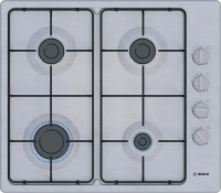 Газовая варочная поверхность Bosch PBP6C5K80O, нержавеющая сталь