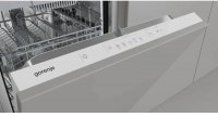 Посудомоечная машина встраиваемая Gorenje GV523E10WE, узкая