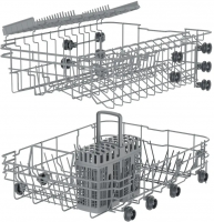 Посудомоечная машина встраиваемая Gorenje GV522E10WE, узкая