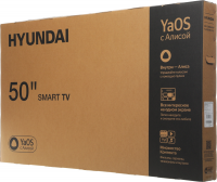 Телевизор LED Hyundai H-LED50BU7012, Smart TV, черный