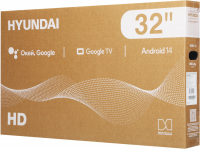 Телевизор LED Hyundai H-LED32BS5011, Android TV, черный