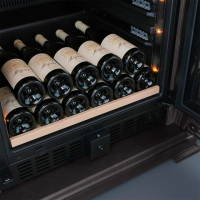 Винный шкаф Meyvel MV163PRO-KBT2, тёмный шоколад