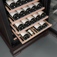 Винный шкаф Meyvel MV163PRO-KBT2, тёмный шоколад