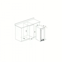 Винный шкаф Meyvel MV28NH-KBT2, черный