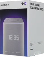 Умная колонка Yandex Станция 3 Алиса (YNDX-00060GRY) серый 50W 2.1 BT/Wi-Fi