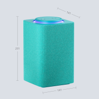 Умная колонка Yandex Станция Макс Zigbee Алиса (YNDX-00053TRQ) бирюзовый 65W 1.0 BT/Wi-Fi