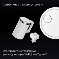Умная колонка Yandex Станция Дуо Макс Zigbee Алиса (YNDX-00055BLK) черный 60W 1.0 BT/Wi-Fi