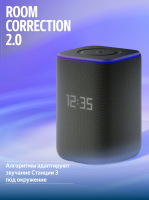 Умная колонка Yandex Станция 3 Алиса (YNDX-00060BLK) черный 50W 2.1 BT/Wi-Fi