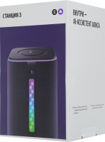 Умная колонка Yandex Станция 3 Алиса (YNDX-00060BLK) черный 50W 2.1 BT/Wi-Fi