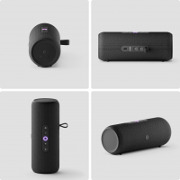 Умная колонка Yandex Стрит Алиса (YNDX-00030BLK) черный 30W 2.0 BT/Wi-Fi