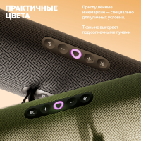 Умная колонка Yandex Стрит Алиса (YNDX-00030BLK) черный 30W 2.0 BT/Wi-Fi