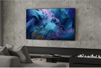 Телевизор QLED Samsung QE75QN990FUXRU, Mini LED, 8K Ultra HD, 120 Гц, Smart TV, черный/серый