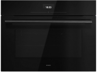 Электрический духовой шкаф с СВЧ Asko OCM24BGH, черное стекло, 51л