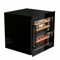 Винный шкаф Meyvel MV26PRO-KBB2, черный