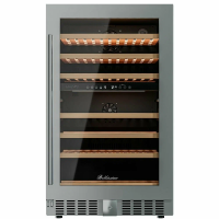Винный шкаф Meyvel MV77PRO-KST2, серебристый