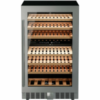 Винный шкаф Meyvel MV77PRO-KST2, серебристый