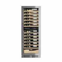 Винный шкаф Meyvel MV95-KST2 (Slim), серебристый