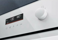 Духовой шкаф с паром Electrolux EOD6F77WV SteamBake, каталитическая очистка, термощуп, телескопы, белый (Италия)