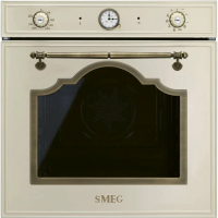 Духовой шкаф электрический Smeg Cortina SFP67C1TPO, кремовый