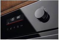 Духовой шкаф Electrolux LOF6P16Z, пиролиз, телескопы, черный (Италия)