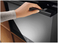 Духовой шкаф Electrolux LOF6P16Z, пиролиз, телескопы, черный (Италия)